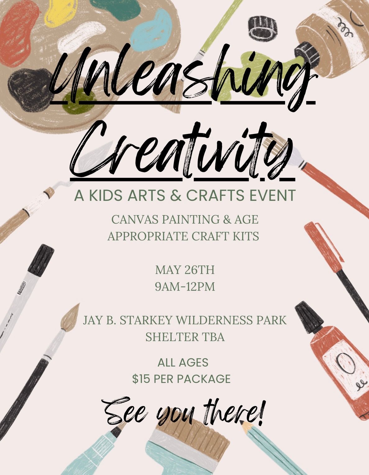 Unleashing Creativity- Kids Arts & Crafts Event (Pasco County)