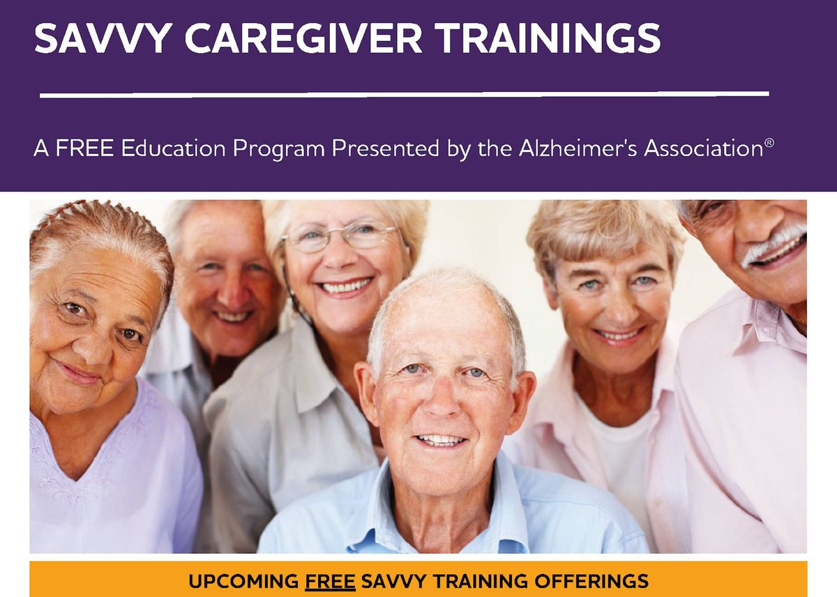 Savvy Caregiver Trainings - Carson City
