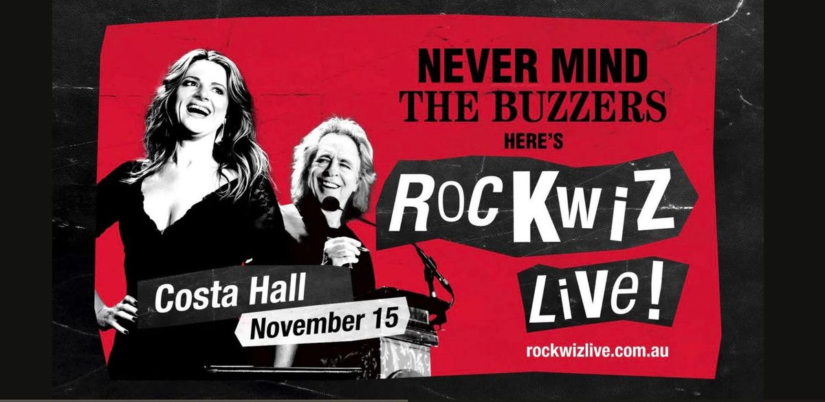 Never Mind The Buzzers, here's RocKwiz LIVE in Geelong!!