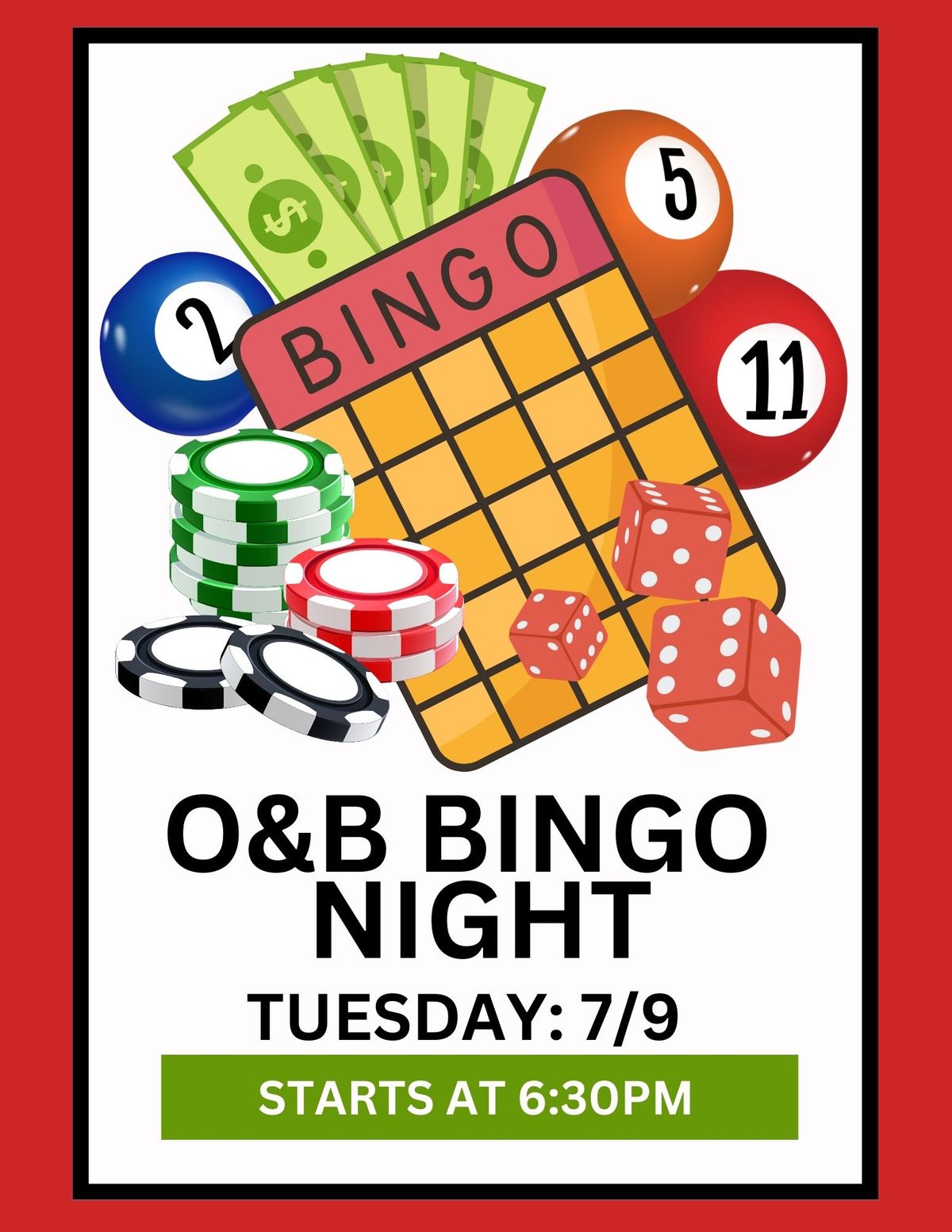 BINGO NIGHT at The Winery!