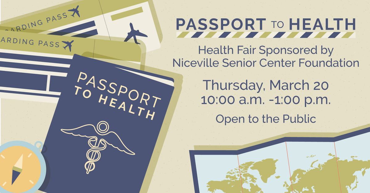 Passport to Health - Senior Center Health Fair 2025