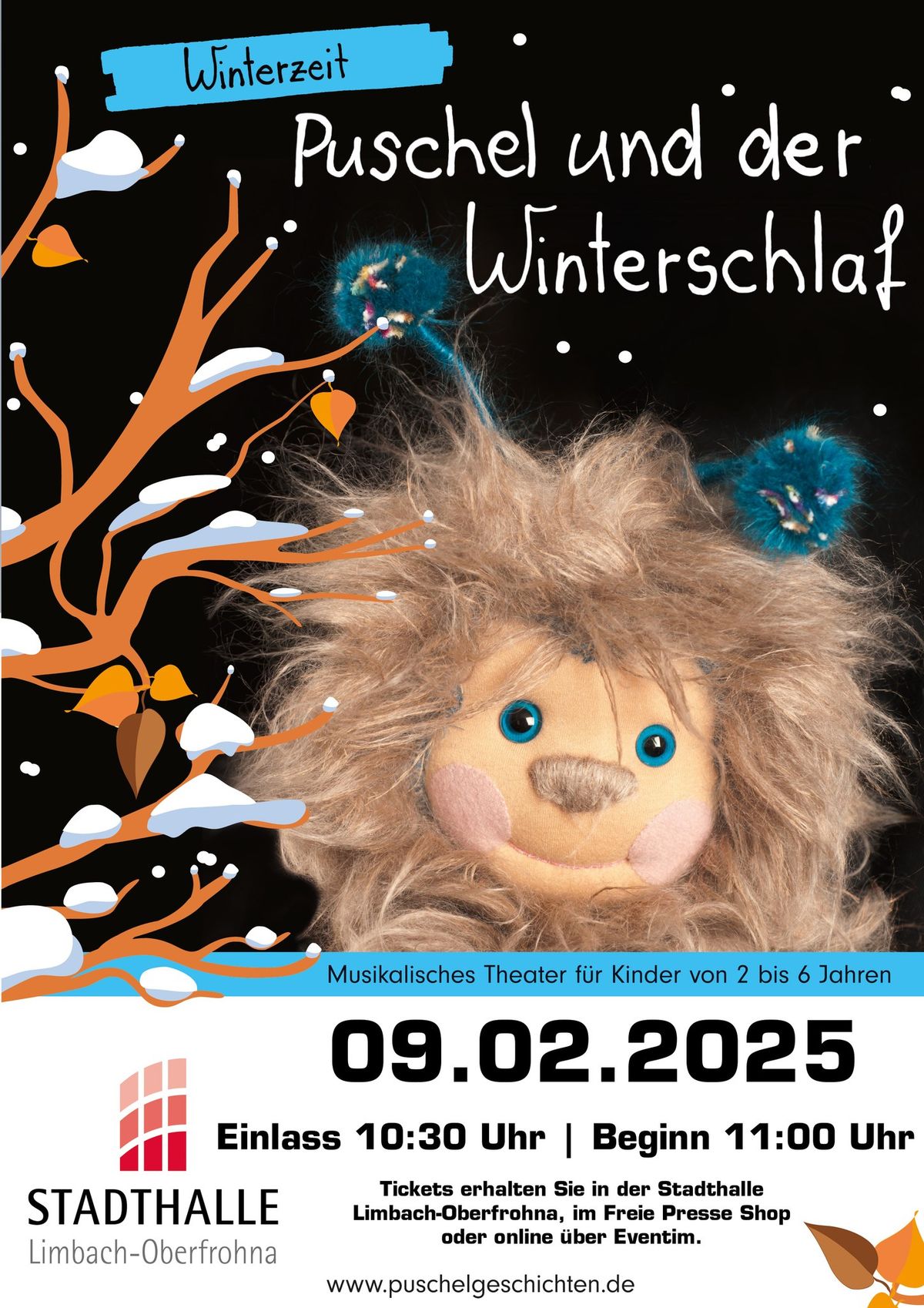 Puschel und der Winterschlaf