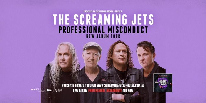 The Screaming Jets - Professional Misconduct New Album Tour