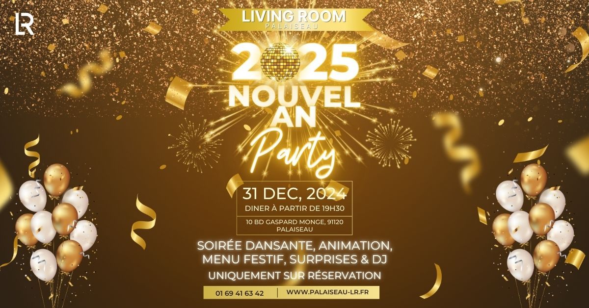 Nouvel an \ud83e\udd73 - Living-Room Palaiseau \ud83c\udf8a