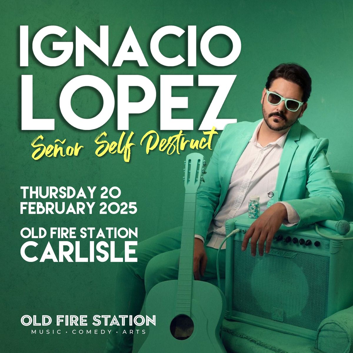 Ignacio Lopez Comedy \/\/ Old Fire Station \/\/ Carlisle