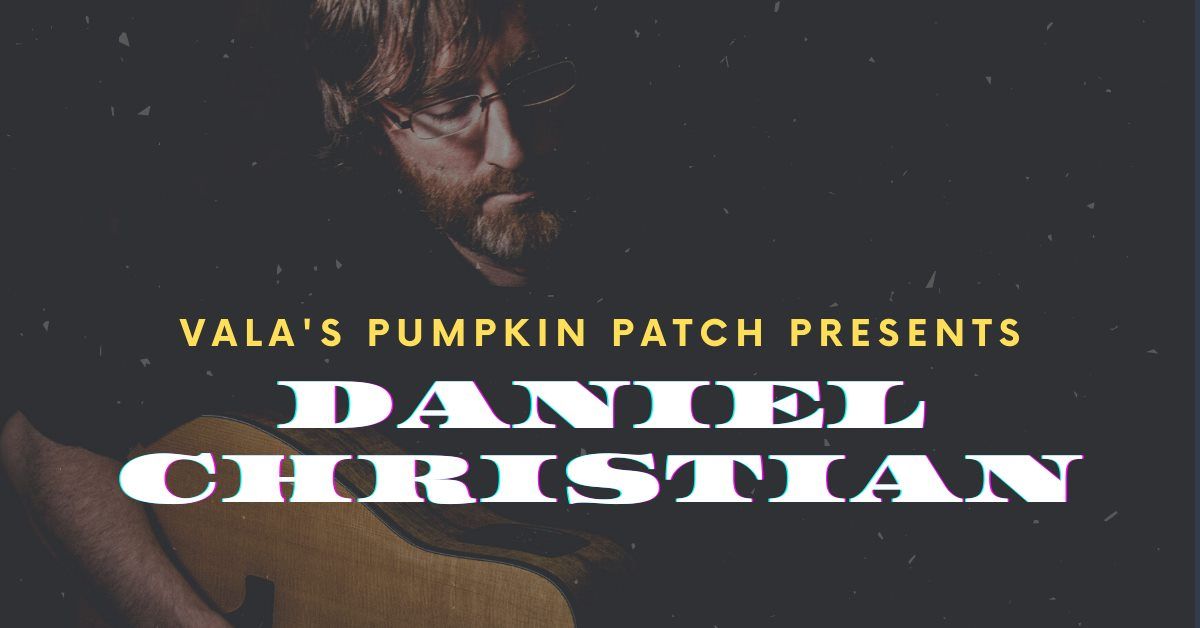 Daniel Christian at Vala's Pumpkin Patch