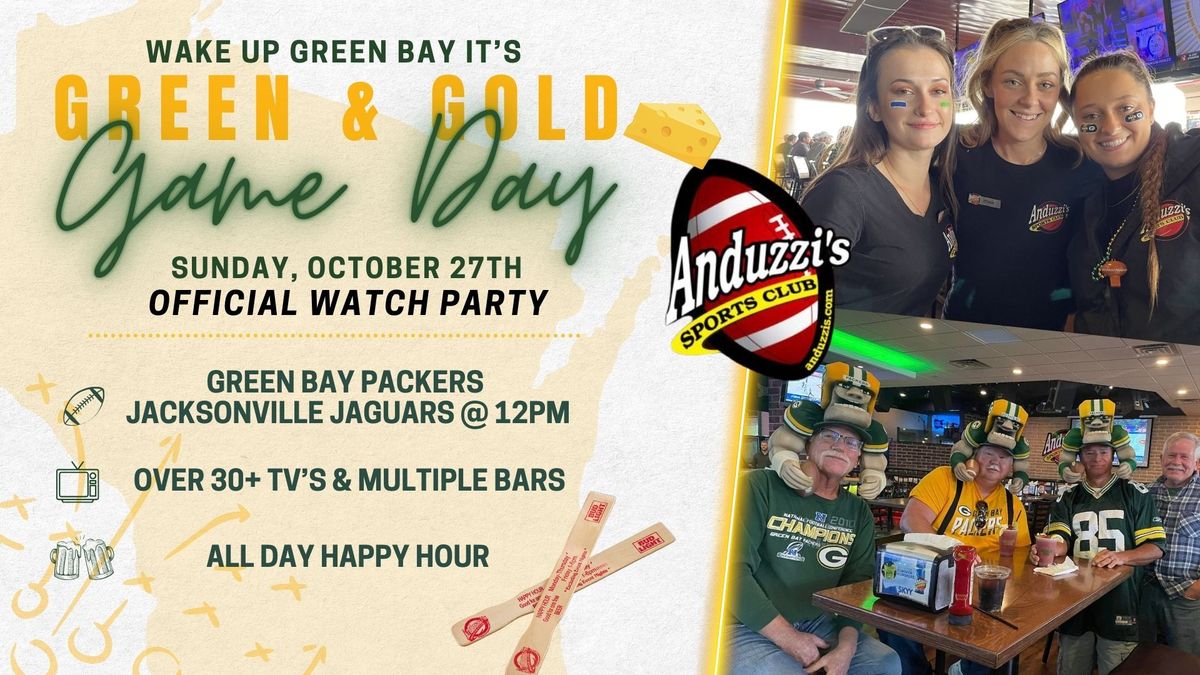 Official Watch Party: Green Bay Packers @ Jacksonville Jaguars