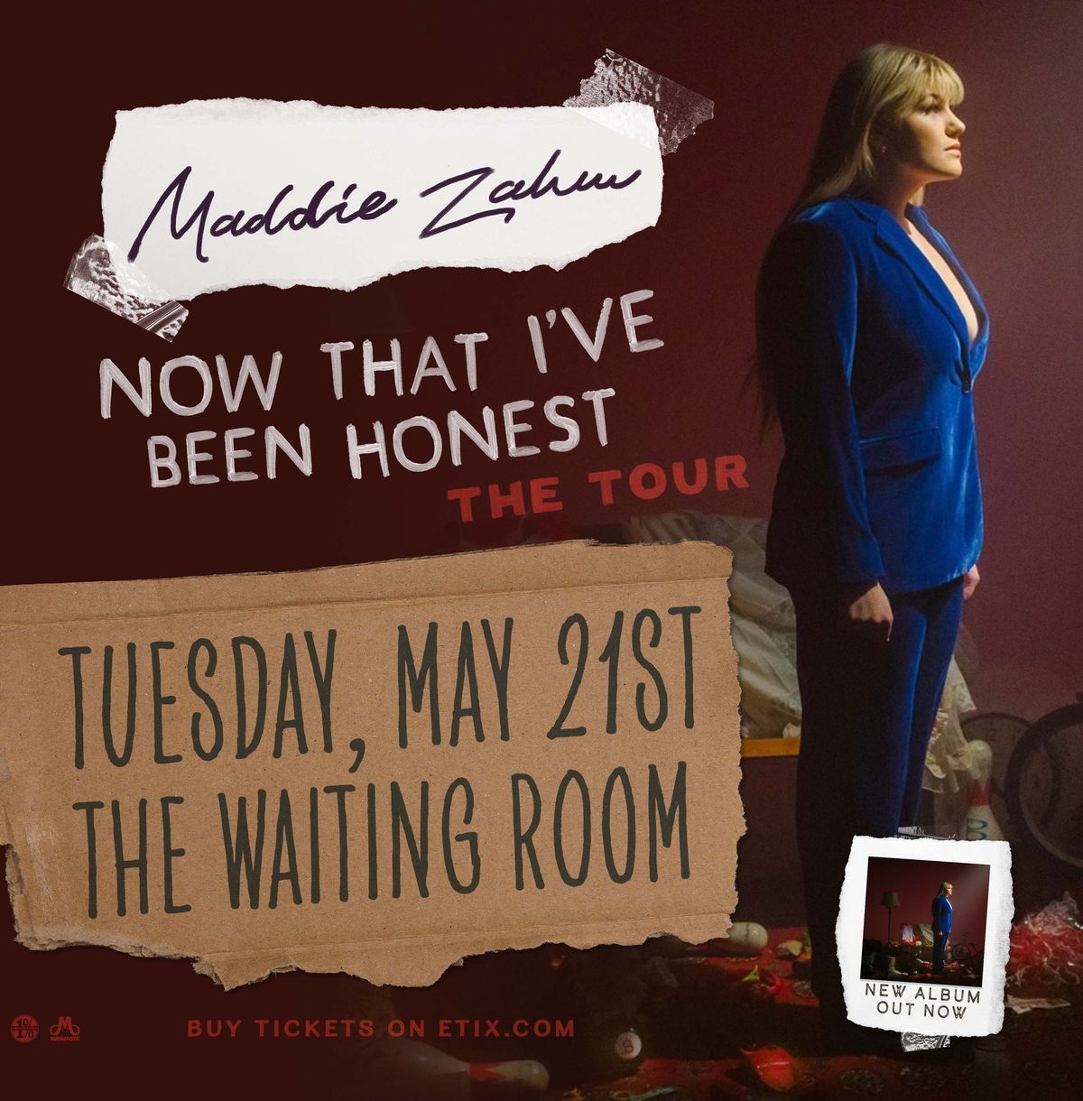 Maddie Zahm - Now That I\u2019ve Been Honest: The Tour