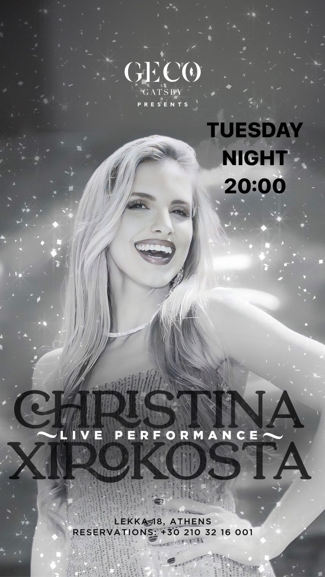 Live performance by Christina Xirokosta 
