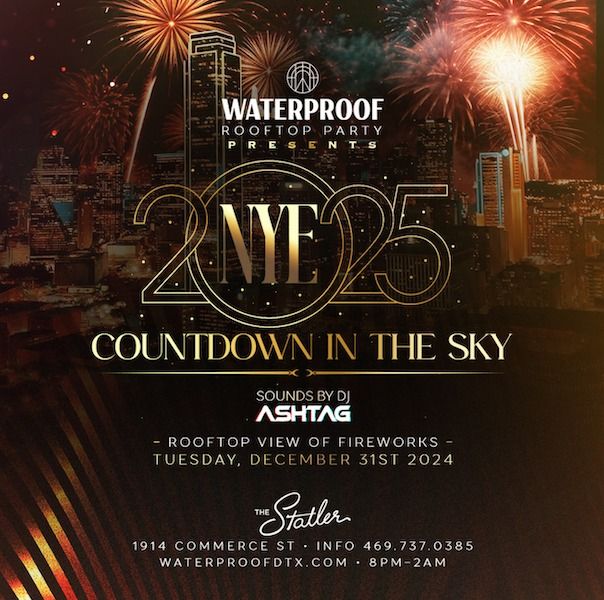 NYE Countdown in the Sky