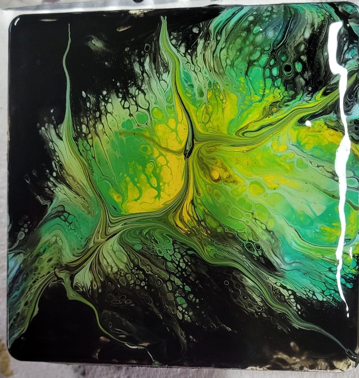 Resin and Paint Pour Class