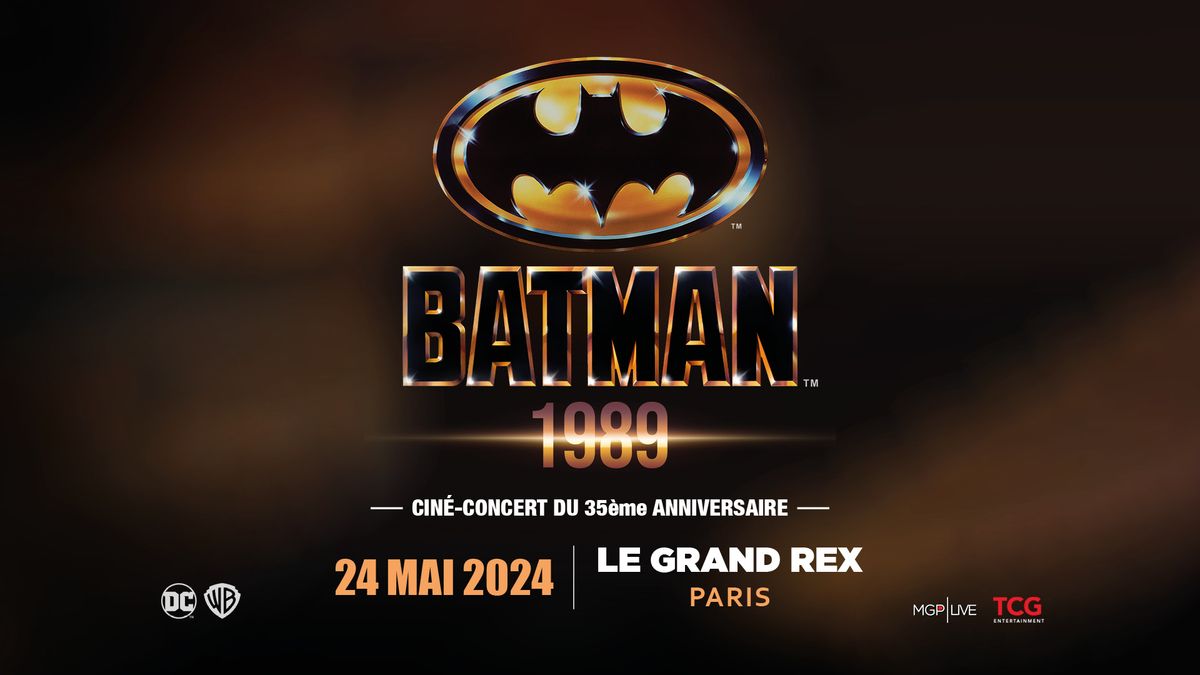 Batman 1989 en Cin\u00e9-Concert \u2219 Le Grand Rex Paris