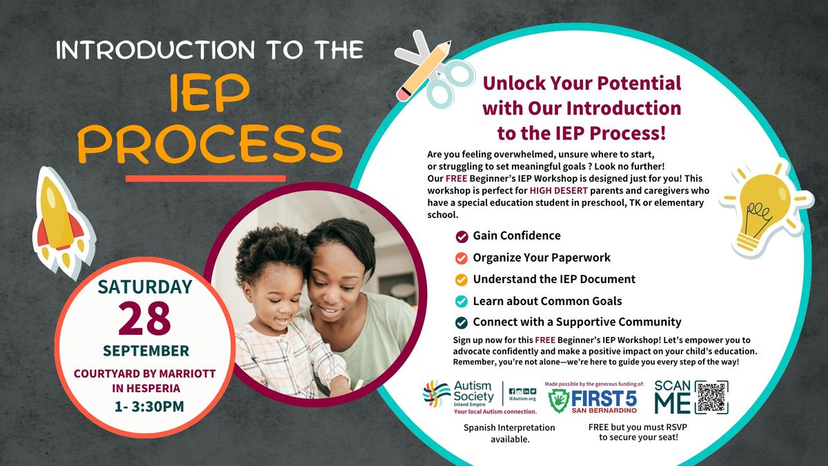 Introduction to the IEP Process