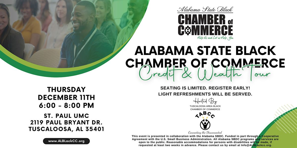 ASBCC Credit & Wealth Tour 2025 - Tuscaloosa, AL