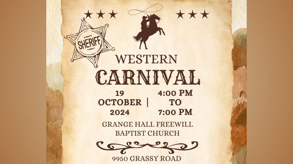 Grange Hall's Fall Carnival 2024