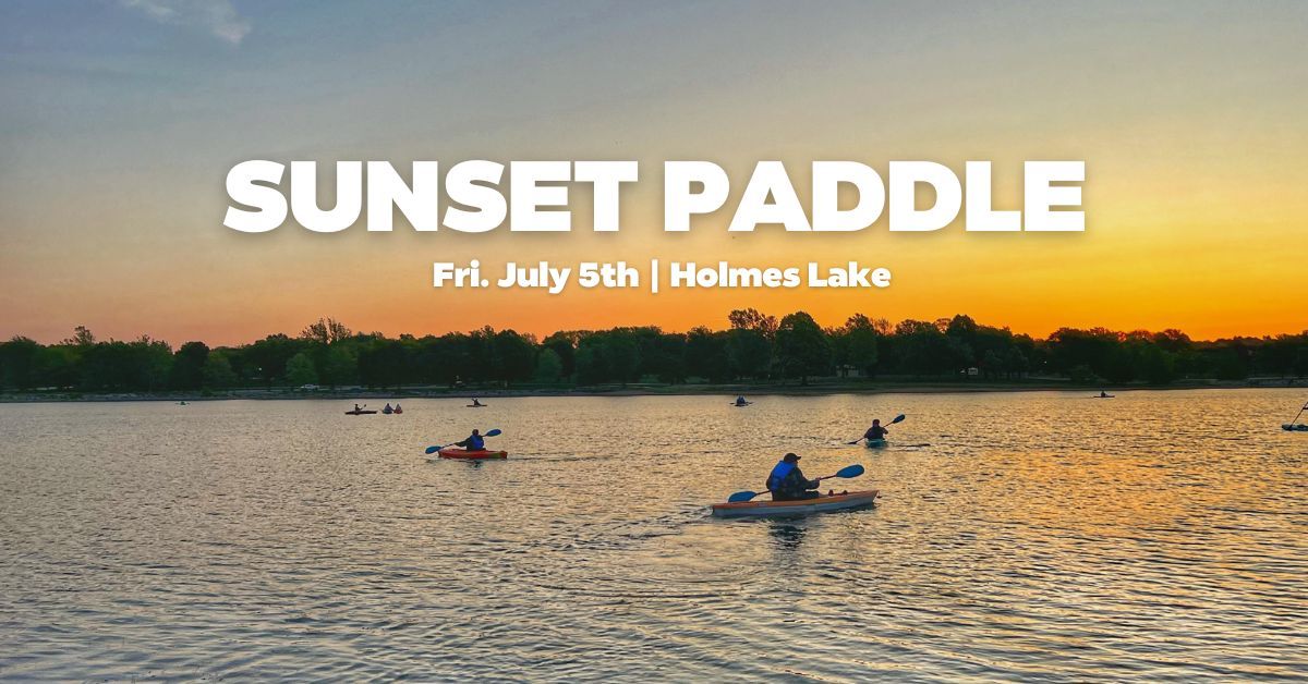 Sunset Paddle at Holmes Lake