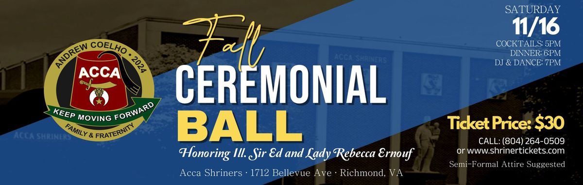 ACCA 2024 Fall Ceremonial Ball