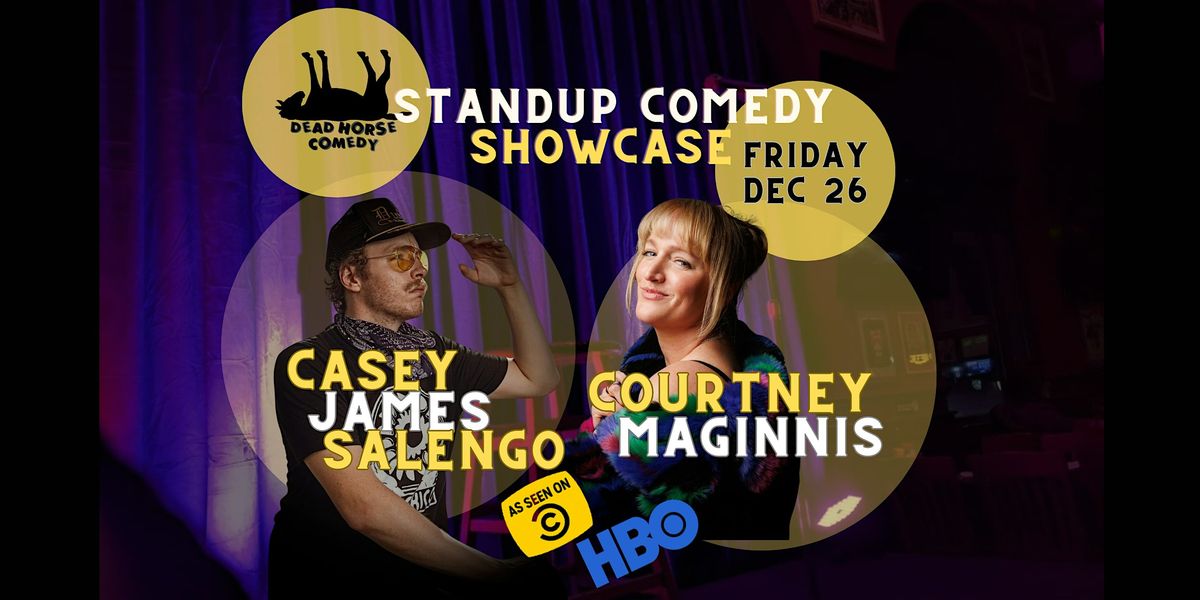 Live Comedy Starring Casey James Salengo and Courtney Maginnis