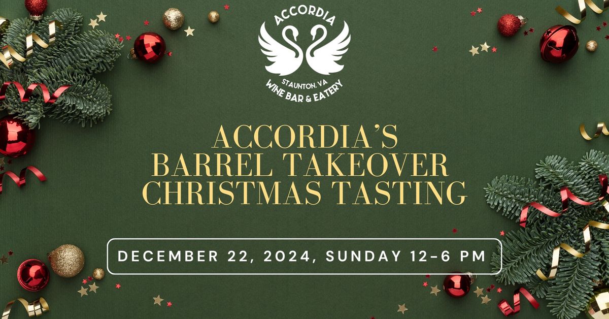 Accordia\u2019s Big Christmas Tasting 