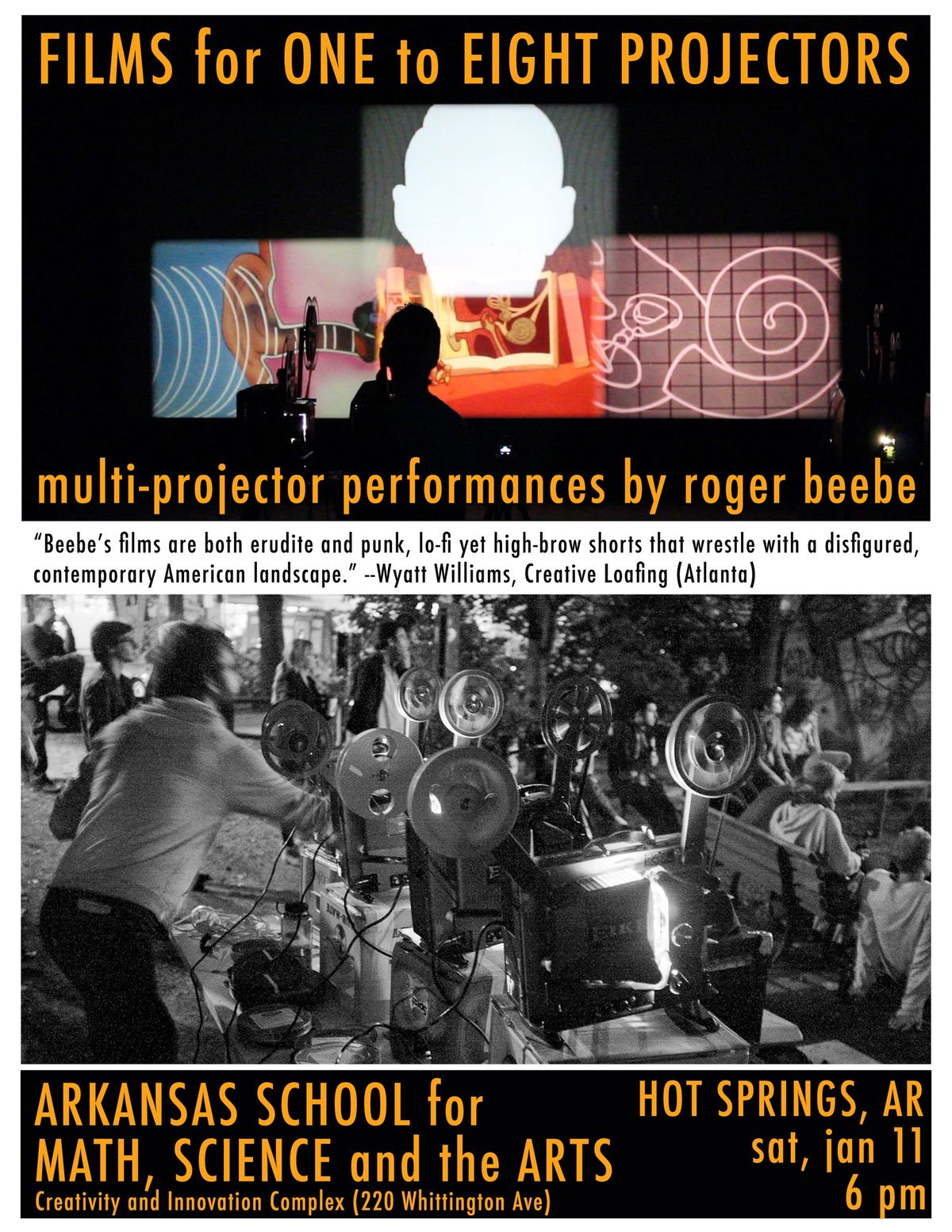 Film Performance by Roger Beebe