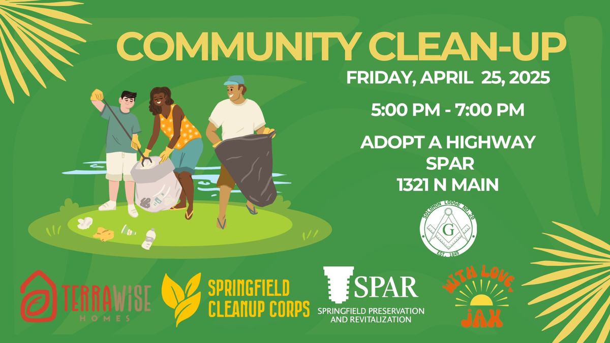 Community Cleanup: Main Street Adopt A Highway