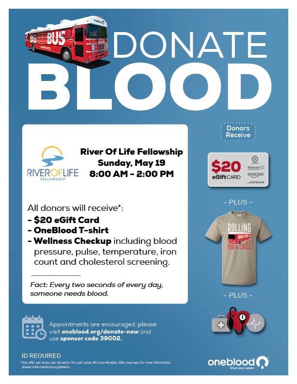 River of Life Blood Drive