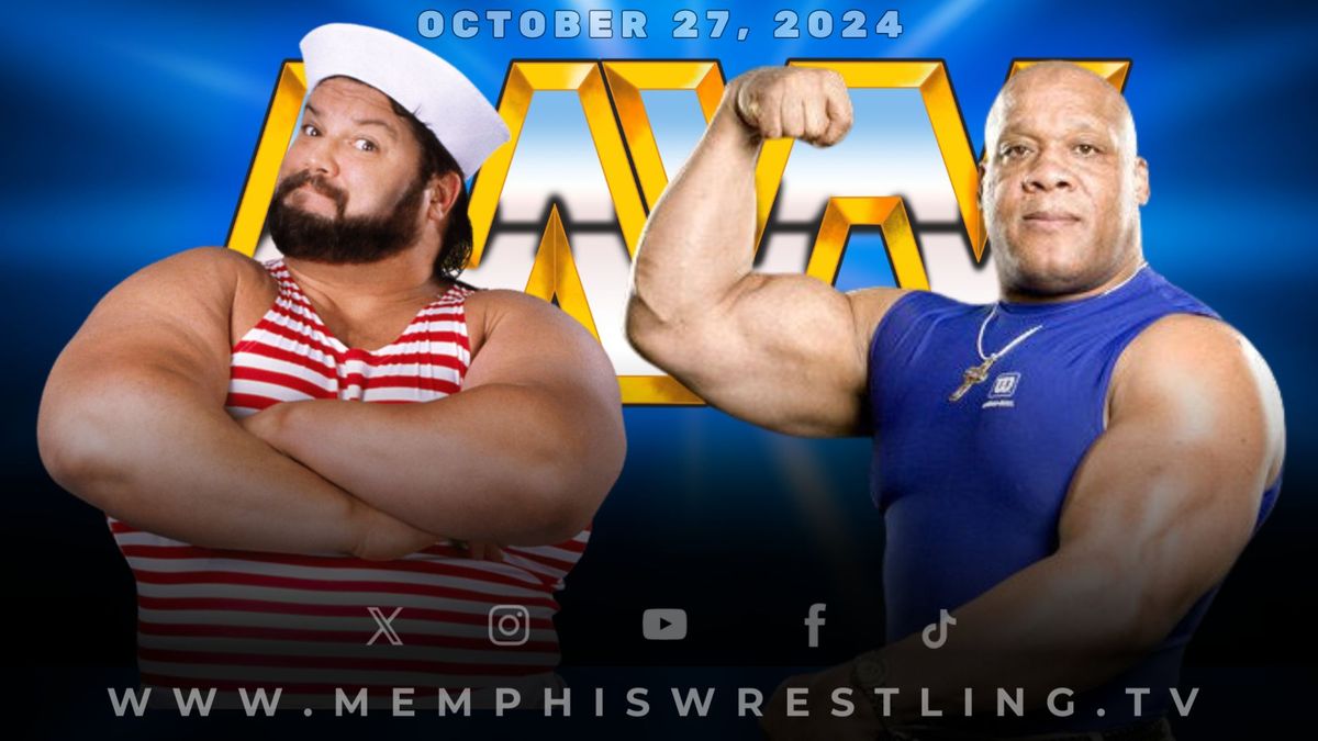 OCT. 27 | Tugboat & Tony Atlas are coming to Memphis Wrestling!