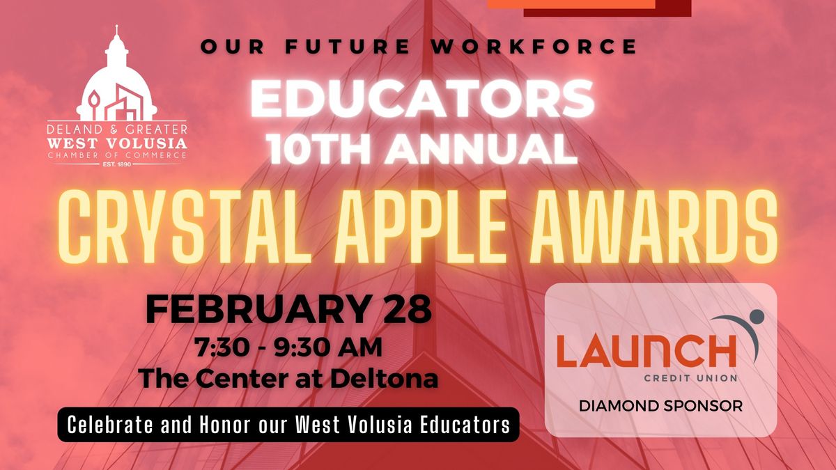 West Volusia Educators Crystal Apple Awards