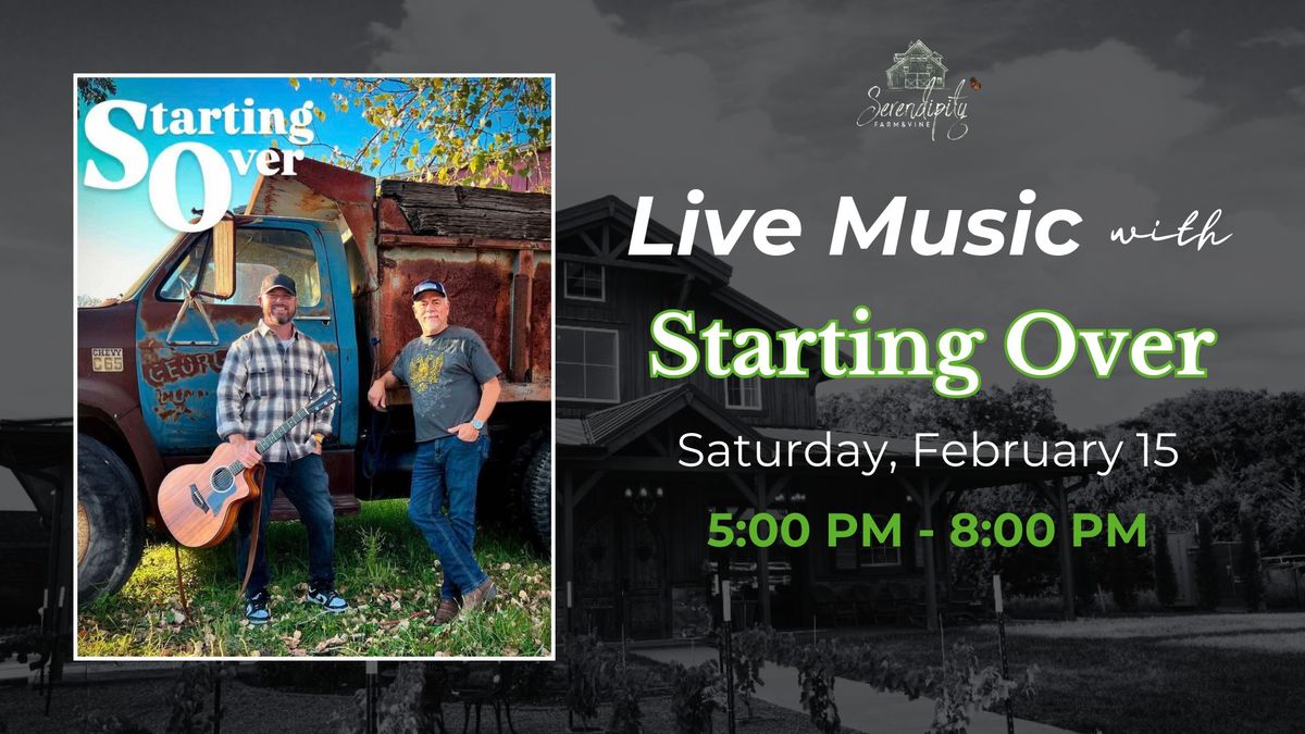 Live Music with Starting Over