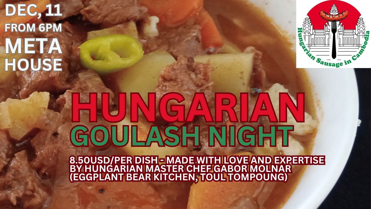 Hungarian Goulash Night @ Meta House's Berlin Bar