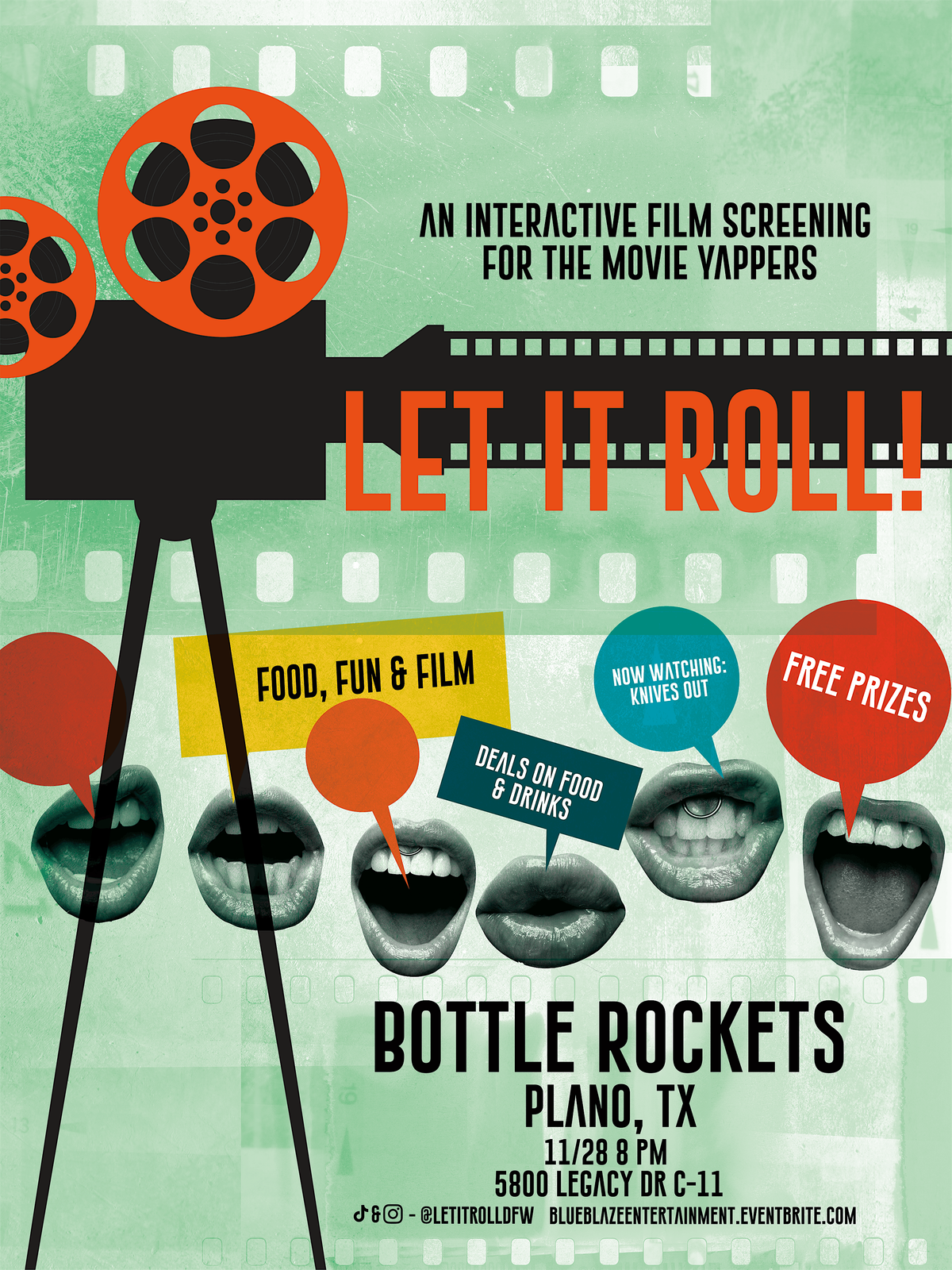 Let It Roll (Interactive Social Film Screening [Knives Out] 11\/28)