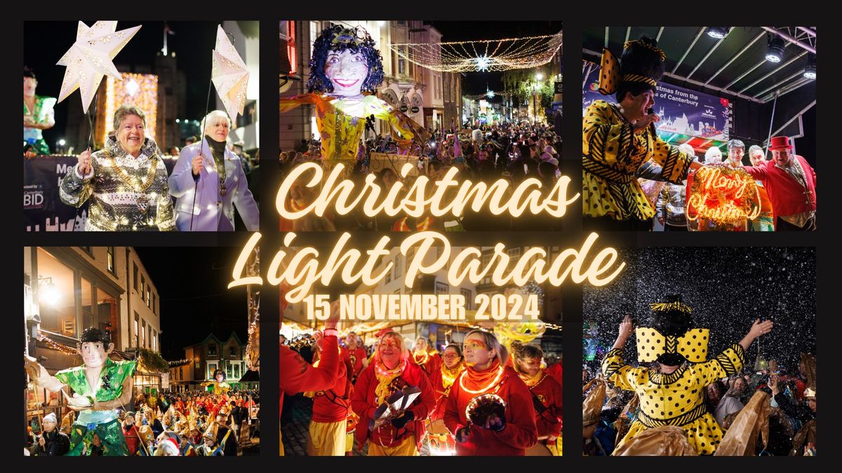 Canterbury's Christmas Light Parade 2024