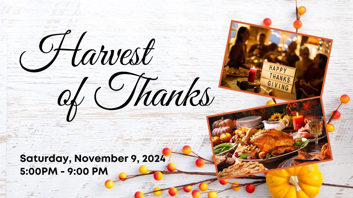 Harvest of Thanks 