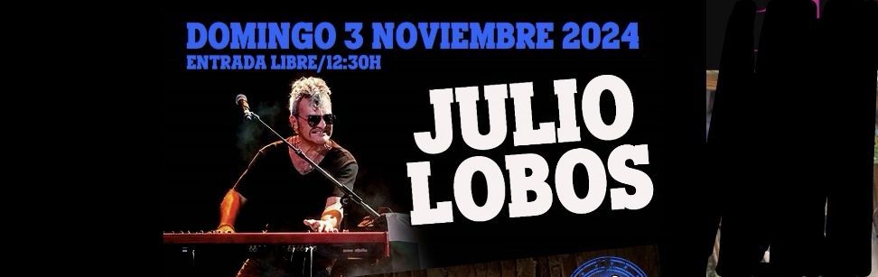 Julio Lobos No Solo Blues en El Portal dels Encants 