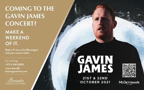 Gavin James Concert & Stay