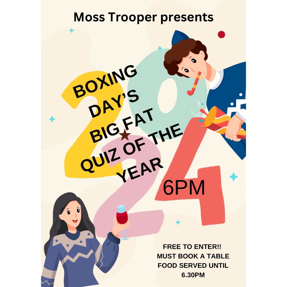 Boxing Day\u2019s Big Fat Quiz of the Year