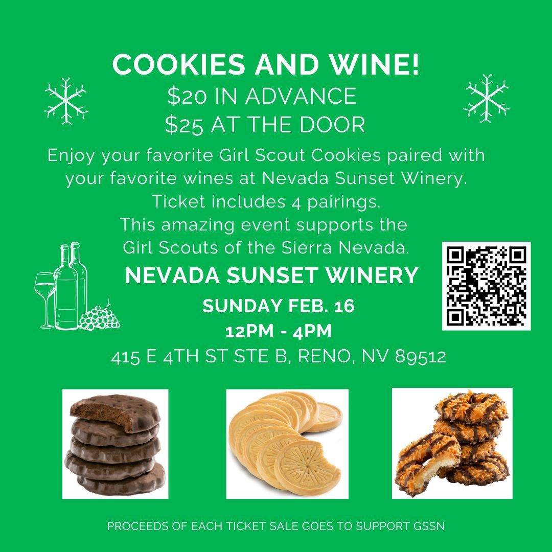 Girl Scout Cookies & Wine Pairing\ud83c\udf77\ud83c\udf6a