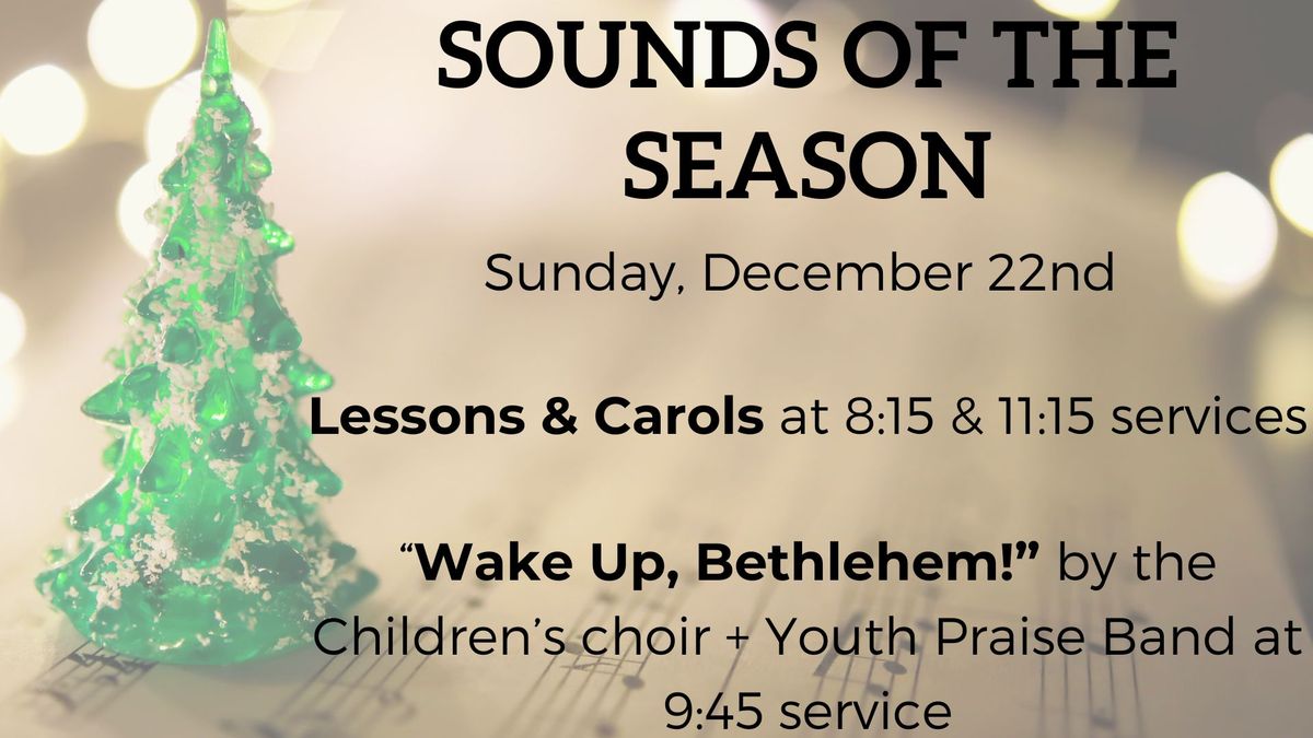 Sounds of the Season - Special Music Sunday