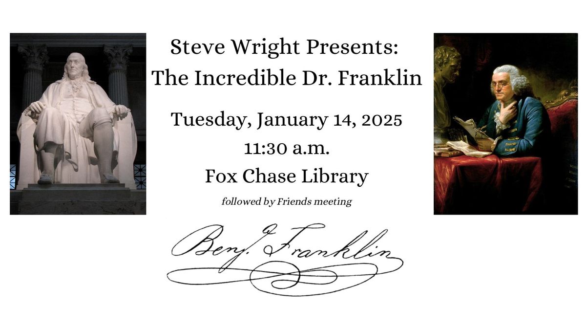 Steve Wright Presents: The Incredible Dr. Franklin