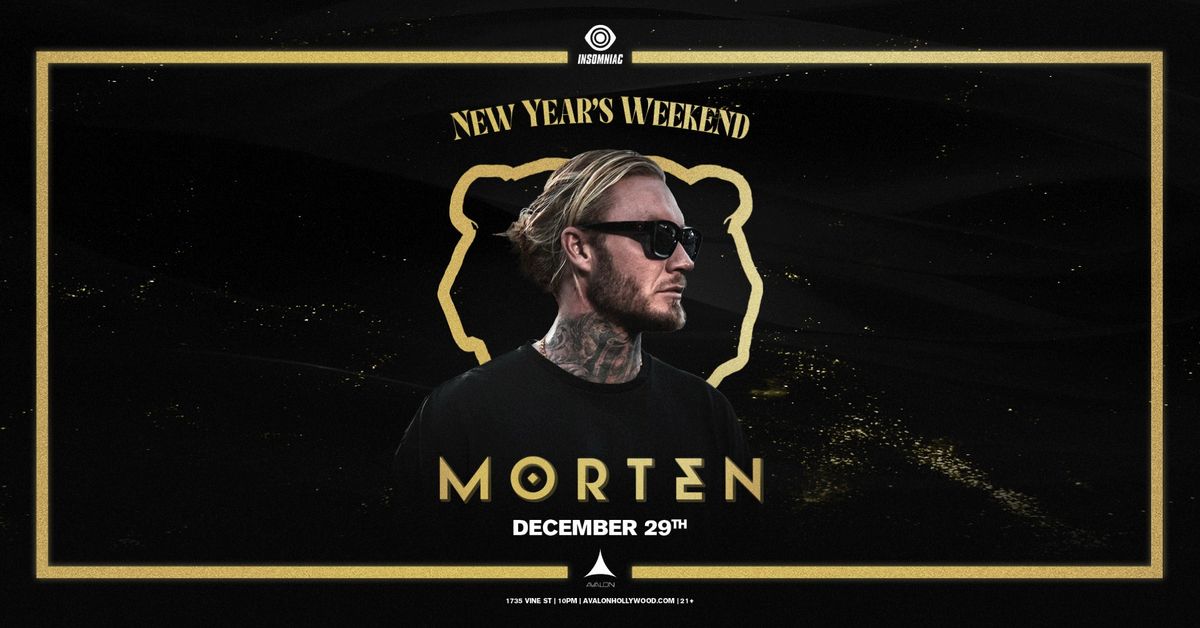 MORTEN at Avalon Hollywood