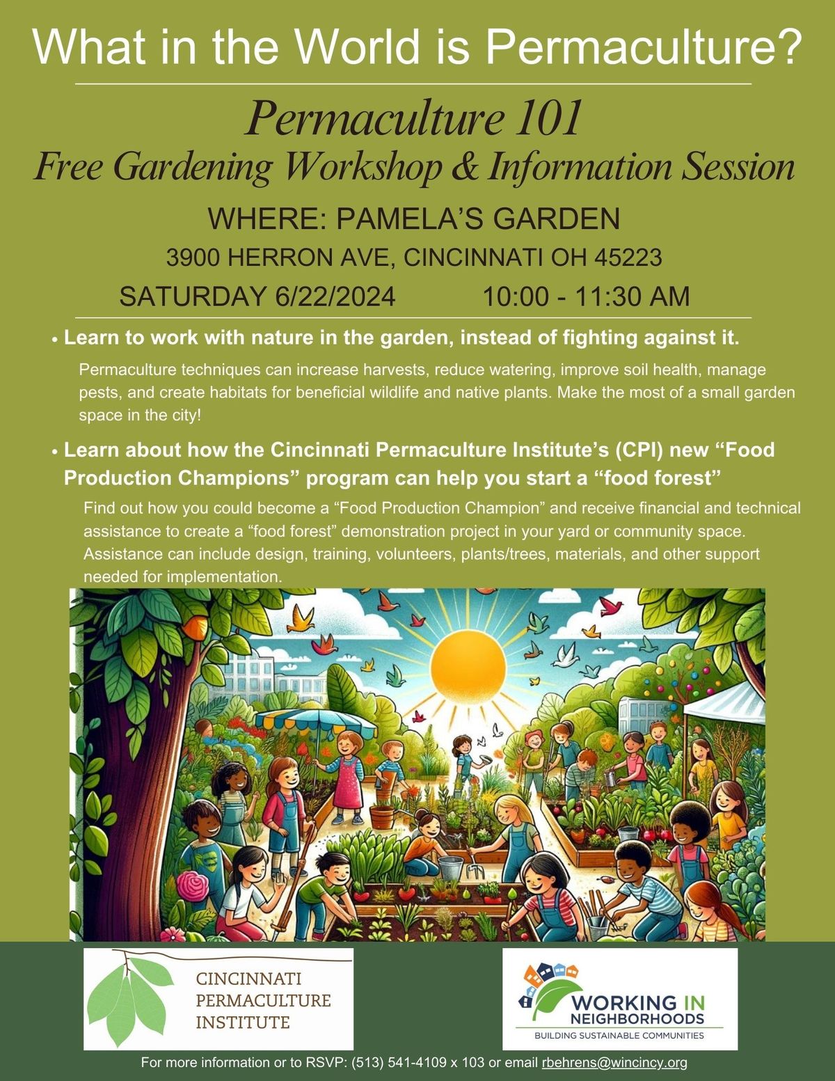 "What in the World Is Permaculture?" Gardening Workshop and Info Session