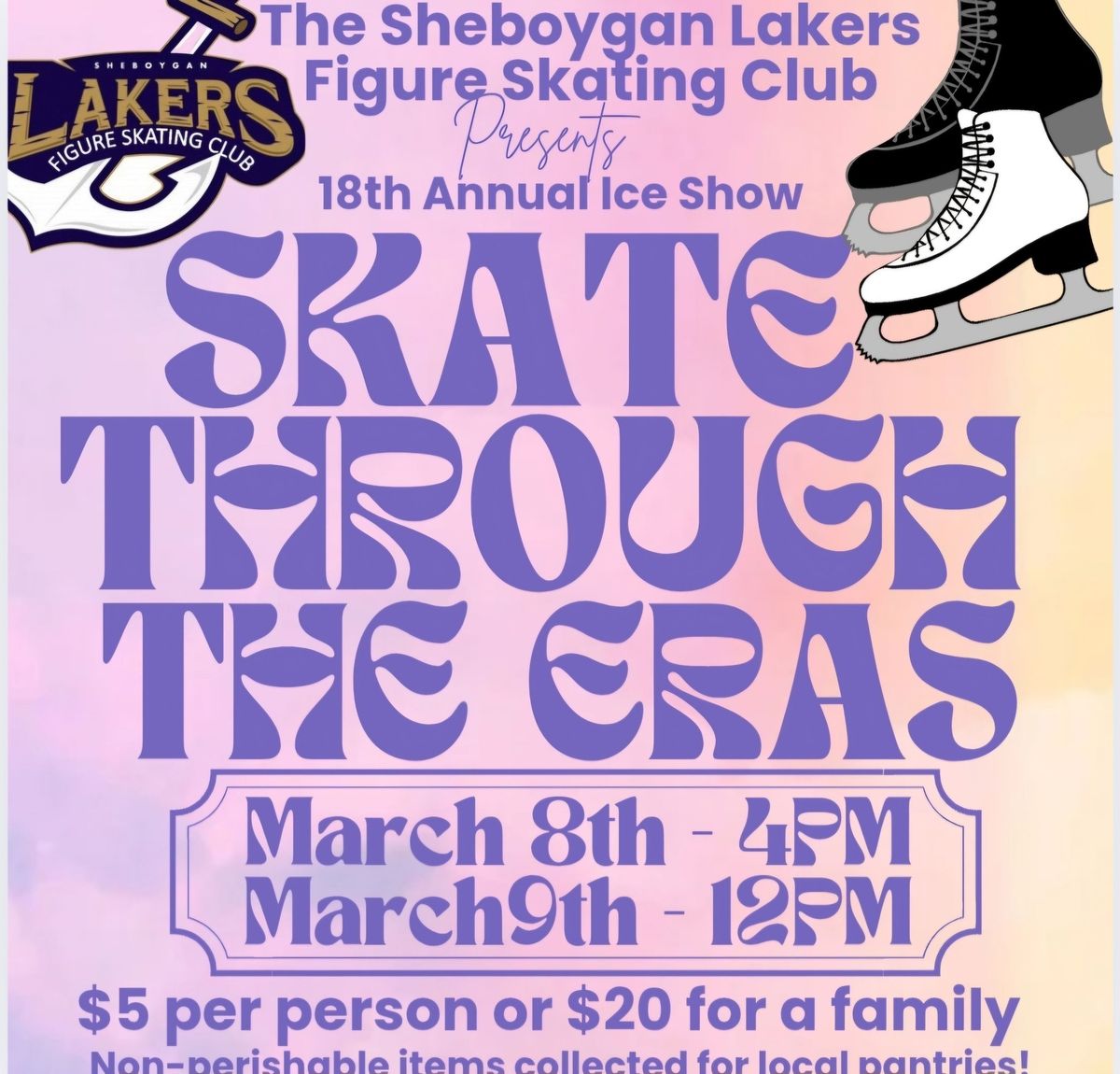 18th Annual Ice Show, Skate Through The Eras