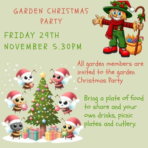 Garden Christmas Party