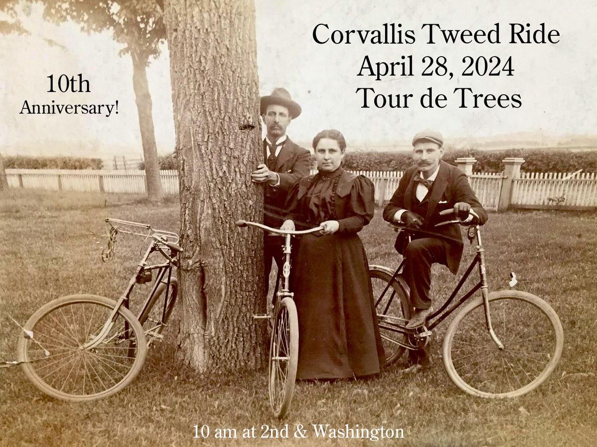 Corvallis Tweed Ride 2024 ("Tour de Trees")