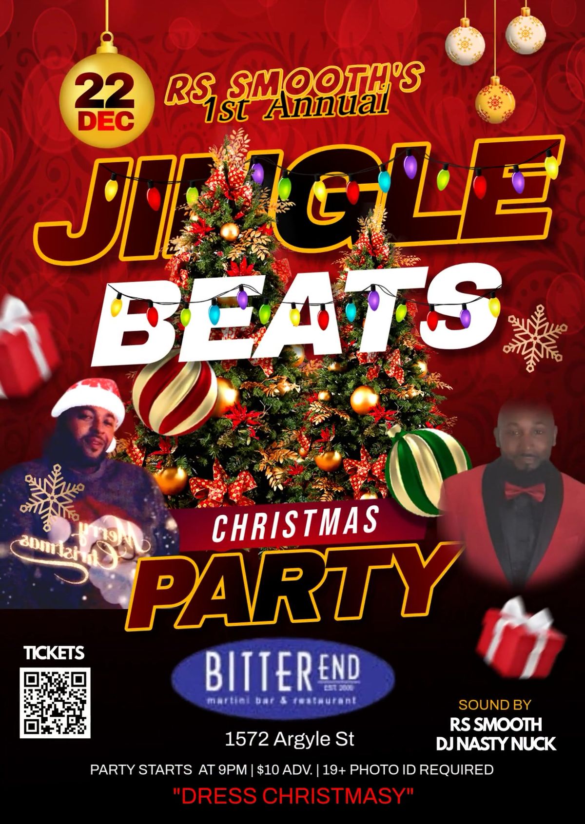 RS SMOOTH'S 1st. ANNUAL JINGLE BEATS CHRISTMAS PARTY ft. DJ NASTY NUCK