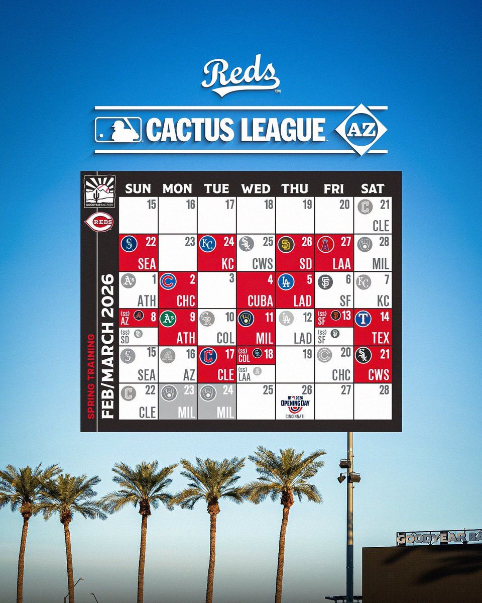 Spring Training: Cincinnati Reds vs. Arizona Diamondbacks (SS)