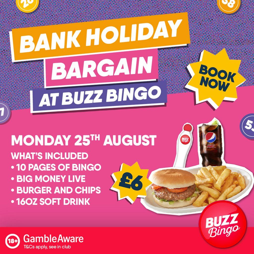 Darlington - Bank Holiday Bargain Bingo
