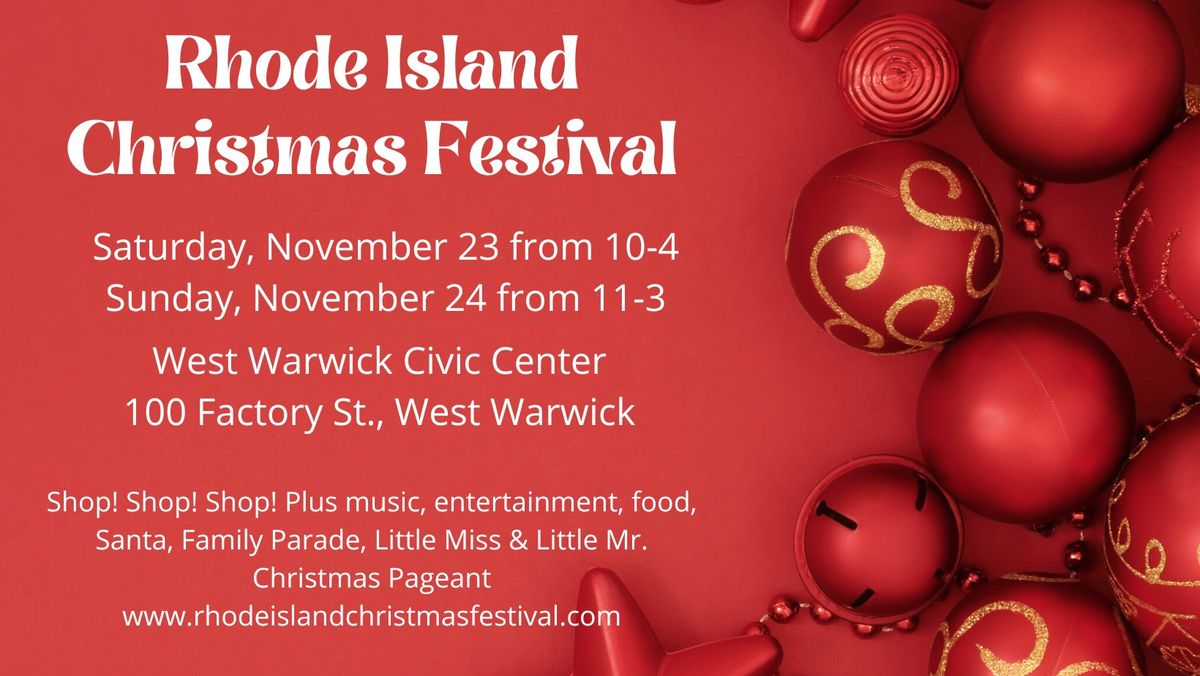 Rhode Island Christmas Festival 2024