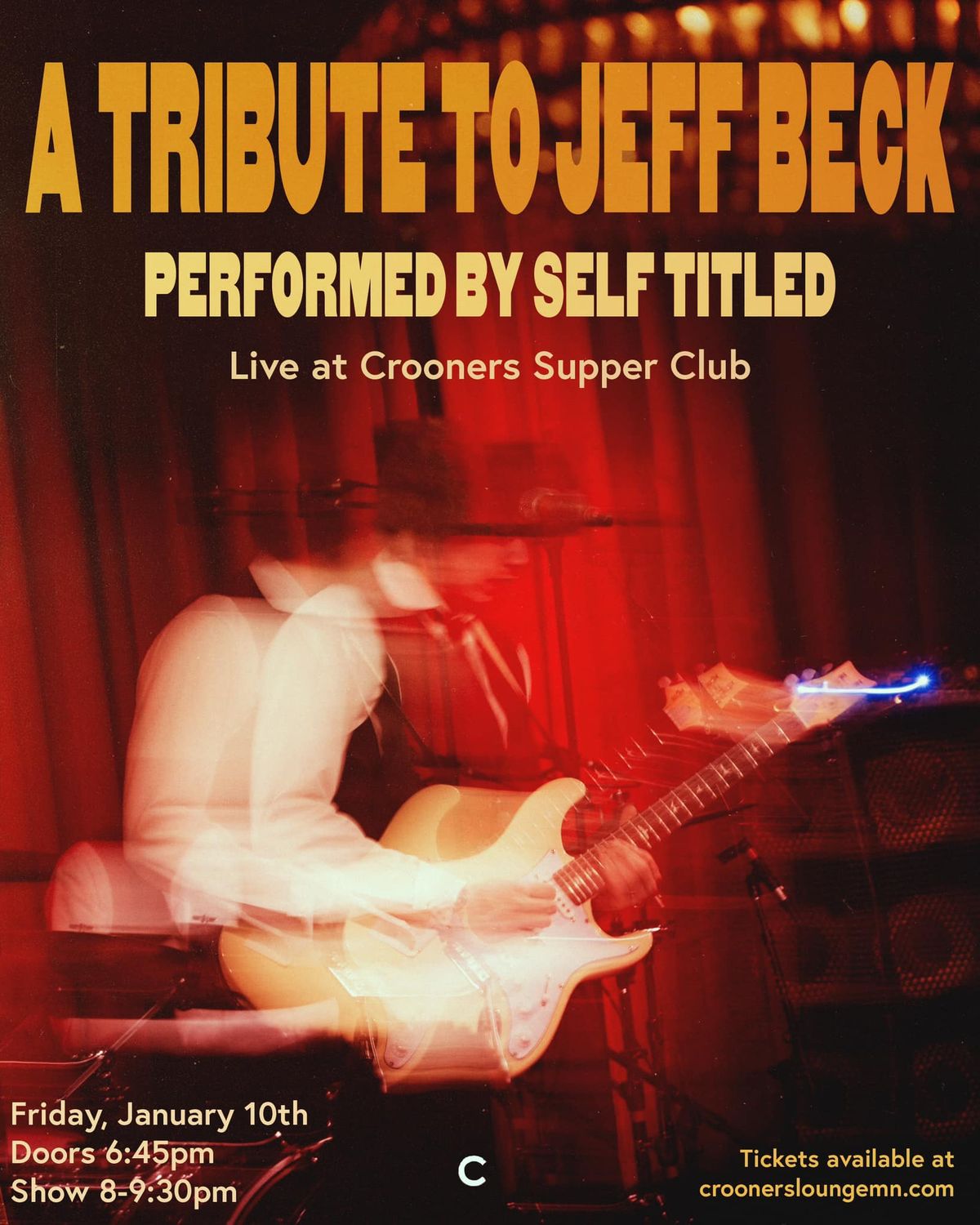 A Tribute To Jeff Beck Live At Crooners