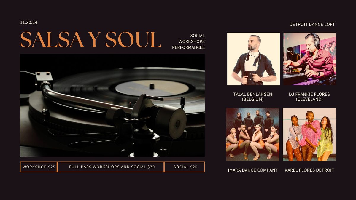 Salsa Y Soul ft. Talal Benlahsen (Belgium) & DJ Frankie Flores (Cleveland)